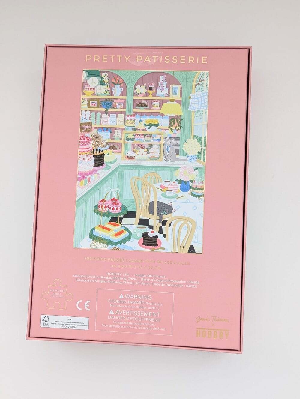 NEW IN BOX Hobbry "Pretty Patisserie" 500-Piece Puzzle - Picture 6 of 8
